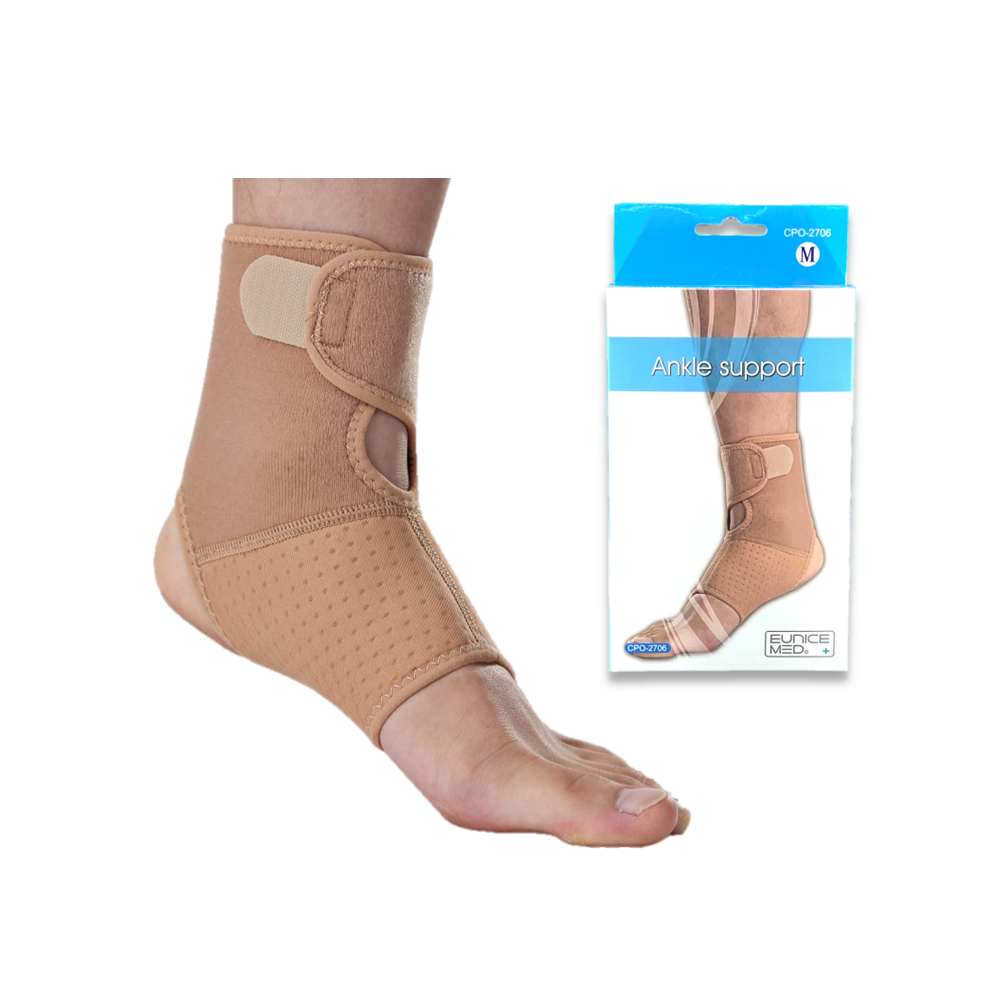 【EuniceMed】調整型護踝(CPO-2706)(腳踝 踝關節 支撐保護 透氣綁帶 腳跟)
